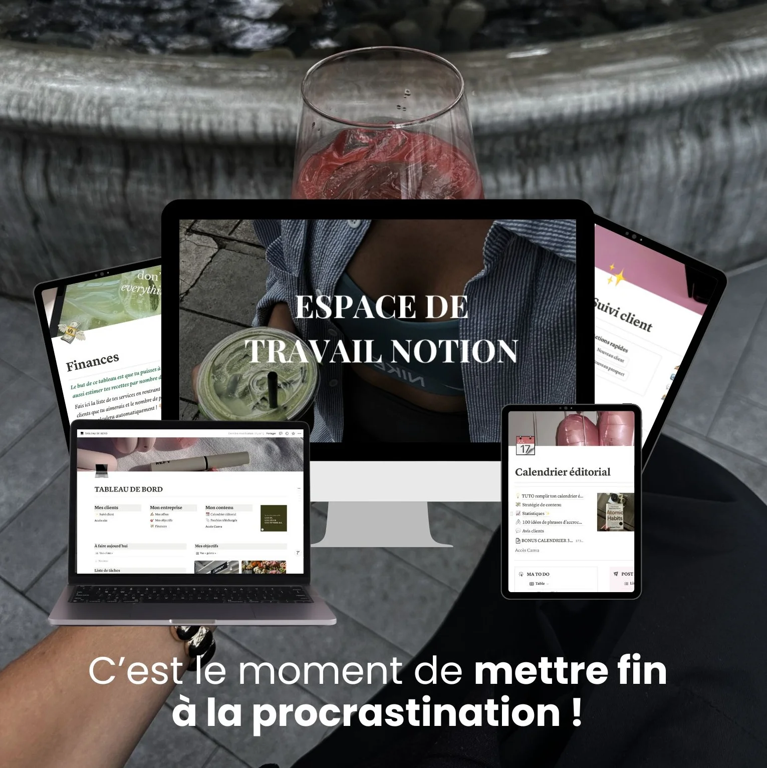 espace de travail notion Freelance comparer