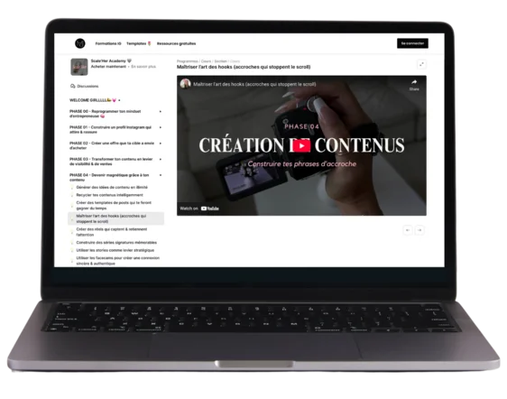 Mockup devenir magnétique contenus munaa com rennes